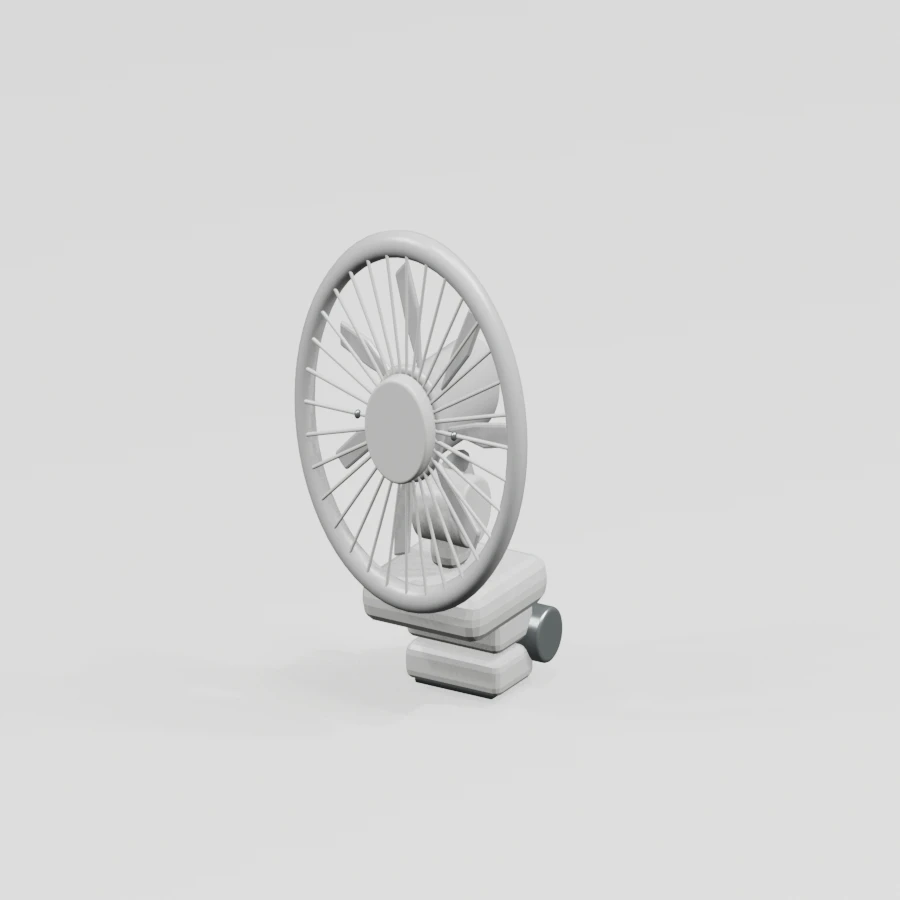 Robeve Rechargeable Clip-on 360° Desk Fan